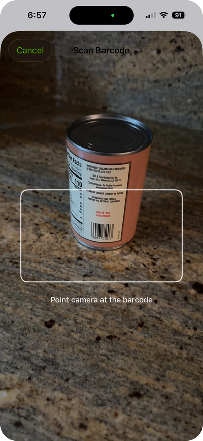 Barcode scanner